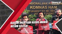 17 Tahun Tak Terungkap, Kasum Ingatkan Kasus Munir Belum Selesai
