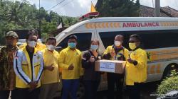 Ketum Golkar Airlangga Hartarto Instruksikan Yellow Clinic Bantu Korban Erupsi Gunung Semeru<