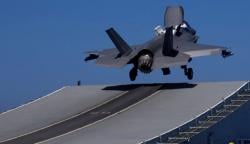 Jet Tempur F-35 Inggris yang Jatuh di Laut Mediterania Ditemukan di Kedalaman 2 Km