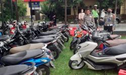 Tak Pakai Helm, Puluhan Pemotor Terjaring Razia di Kawasan Sultan Hasanuddin Jeneponto