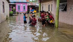 464 Rumah Kota Pangkalpinang Terendam Banjir
