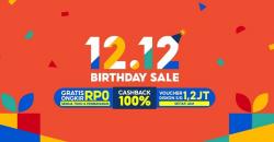 Nikmati 1 Hari Penuh Perayaan Puncak Kampanye Shopee 12.12 Birthday Sale