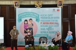 Setwapres dan PT Mayora Gelar Kick Off Program Pencegahan Stunting <