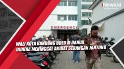 Video Wali Kota Bandung Oded M Danial Diduga Meninggal akibat Serangan Jantung