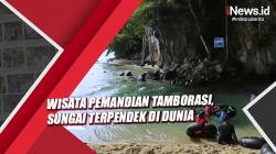Wisata Pemandian Tamborasi, Sungai Terpendek di Dunia