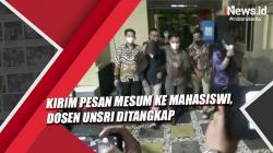 Kirim Pesan Mesum ke Mahasiswi, Dosen Universitas Sriwijaya Ditangkap