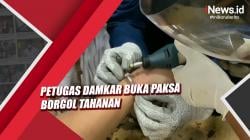 Video Petugas Damkar Buka Paksa Borgol Tahanan