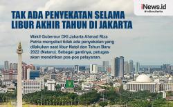 Infografis Tak Ada Penyekatan saat Libur Akhir Tahun di Jakarta