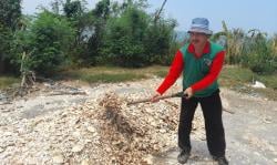  Cangkang Kulit Rajungan di Pesisir Rembang Diolah Jadi Pupuk Organik Cair, Begini Caranya