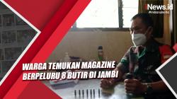 Bersihkan Semak-Semak, Warga Temukan Magazine Berpeluru 8 Butir di Jambi