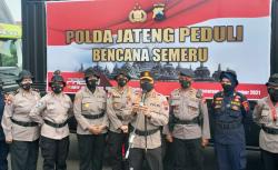 Bantu Korban Erupsi Semeru, Polda Jateng Kirim Logistik dan Terjunkan Tim DVI  
