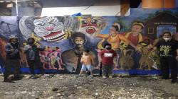 Pemural Asal Rembang Raih Juara Favorit Pilihan Bupati Blora 