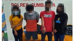 Gerebek Tempat Kos, Polisi Tangkap Suami Istri Simpan Sabu di Sumbawa