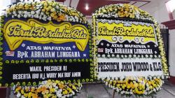 Karangan Bunga dari Jokowi hingga Ahok Berdatangan di Kediaman Haji Lulung