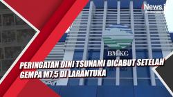 Video Peringatan Dini Tsunami Dicabut Setelah Gempa M7,5 di Larantuka