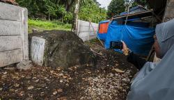 Kondisi Cagar Alam Lava Gunung Krakatau yang Meletus Tahun 1883 Terbengkalai