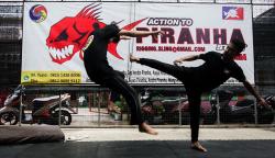 Begini Latihan Para Pemeran Pengganti yang Beraksi pada Film Dylan-The Raid 1