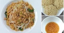 Cara Membuat Bakmi Kering Khas Singkawang, Enak Menggugah Selera