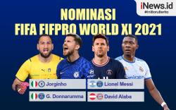 Infografis Nominasi FIFA FIFpro World XI 2021