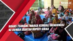 Video Hoaks Tsunami, Warga Kembali Mengungsi ke Rumah Jabatan Bupati Sikka