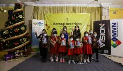 Vision+ dan MNC Peduli Berbagi Keceriaan di Panti Asuhan Pondok Kasih Agape
