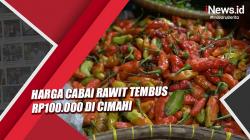 Harga Cabai Rawit Tembus Rp100.000 di Cimahi, Pembeli Beralih ke Cabai Kering