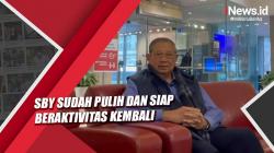SBY Sudah Pulih dan Siap Beraktivitas Kembali