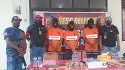 Polres Fakfak Bongkar Sindikat Curanmor, Tangkap 5 Pelaku dan Sita 12 Motor