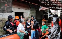 Gunung Sitoli Diterjang Banjir, Ketinggian Capai 2 Meter