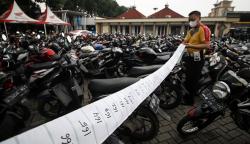 203 Sepeda Motor Digunakan untuk Balap Liar Disita Polresta Sidoarjo