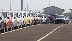 Ekspor Perdana Melalui Pelabuhan Patimban, 1.209 Mobil Dikirim ke Filipina<