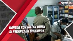 Kantor Konsultan BUMN di Pekanbaru Dirampok 4 Pemuda