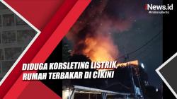 Diduga Korsleting Listrik, Sejumlah Rumah Terbakar di Cikini