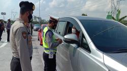 Pantau Mobilitas Pemudik Nataru, Polres Salatiga Dirikan Pos di Exit Tol Tingkir