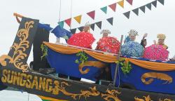 Festival Kapal Nelayan Sungsang Banyuasin<