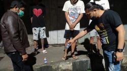 3 Pemuda dan 1 Wanita Dibubarkan Polisi saat Akan Pesta Miras dan Ngelem