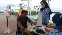 Dinkes Kepulauan Seribu Periksa Kesehatan Para Nahkoda Kapal