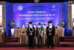 Dies Natalis Ke-72 UGM, Rektor: Jadilah Institusi Terdepan dan Bermanfaat