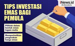 Infografis Tips Investasi Emas Bagi Pemula