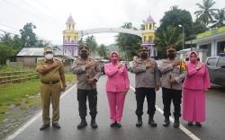 Jelang Natal 2021 dan Tahun Baru 2022, Kapolda Tinjau Perbatasan Sulut-Gorontalo