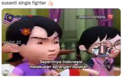 Susanti di Film Ipin Upin Trending Topic Twitter, Netizen Bahasa Piala AFF 