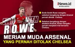 Infografis Profil Emile Smith Rowe: Meriam Muda Arsenal