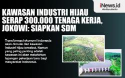 Infografis Kawasan Industri Hijau Serap 300.000 Tenaga Kerja, Jokowi: Siapkan SDM