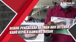 Video Heboh, Pengacara Razman Arif Diteror Kado Kepala Kambing Busuk