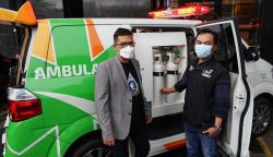 Bantu Penanganan Bencana, Danone Indonesia Serahkan Ambulans kepada ACT