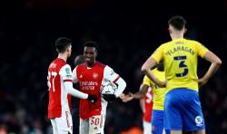 Hasil Arsenal Vs Sunderland: Tim Pelapis The Gunners Pesta Gol, Eddie Nketiah Hattrick