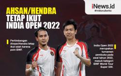 Infografis Ahsan/Hendra Tetap Ikut India Open 2022