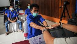 Warga Binaan Lapas Sukamiskin Rekam Data e-KTP