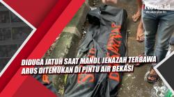 Video Diduga Jatuh saat Mandi, Jenazah Terbawa Arus Ditemukan di Pintu Air Bekasi