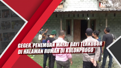 Video Geger, Penemuan Mayat Bayi Terkubur di Halaman Rumah di Kulonprogo